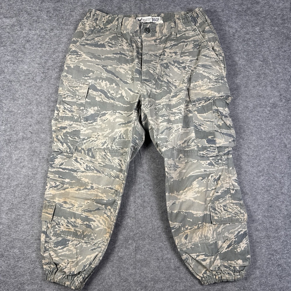 USAF Camo Pants 33 Tiger Stripe Digital Dessert Cargo BDU DSCP
